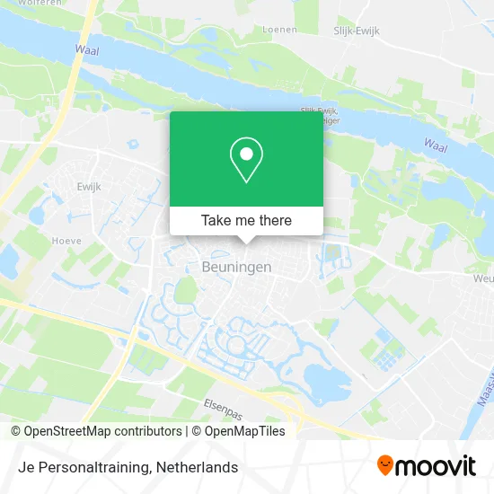 Je Personaltraining map
