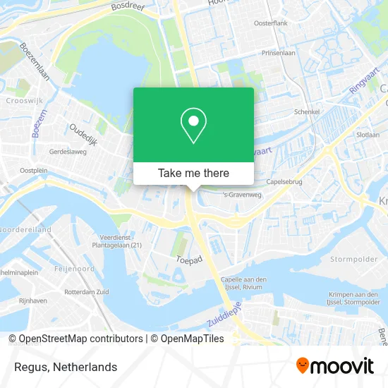 Regus map