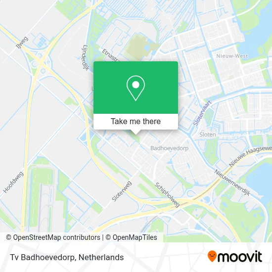 Tv Badhoevedorp map