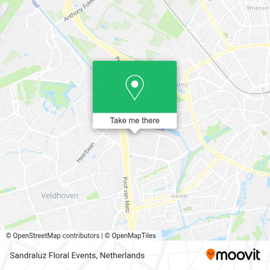 Sandraluz Floral Events map