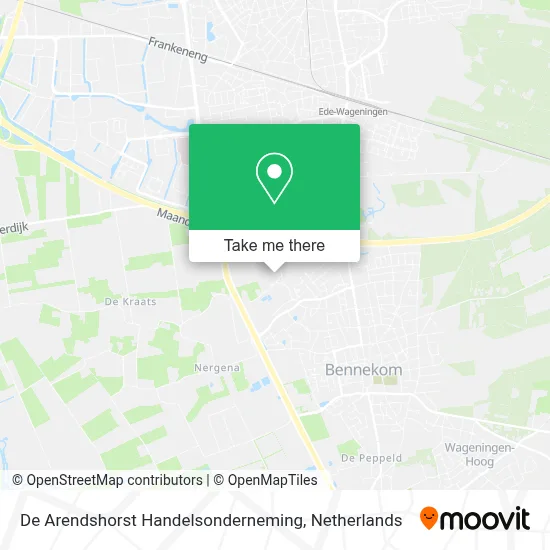 De Arendshorst Handelsonderneming map