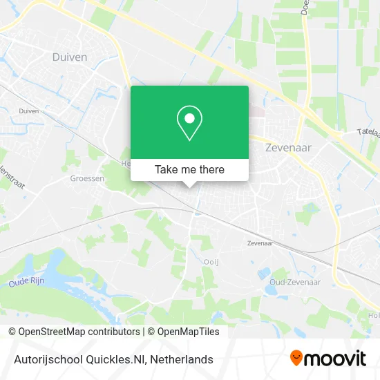 Autorijschool Quickles.Nl Karte