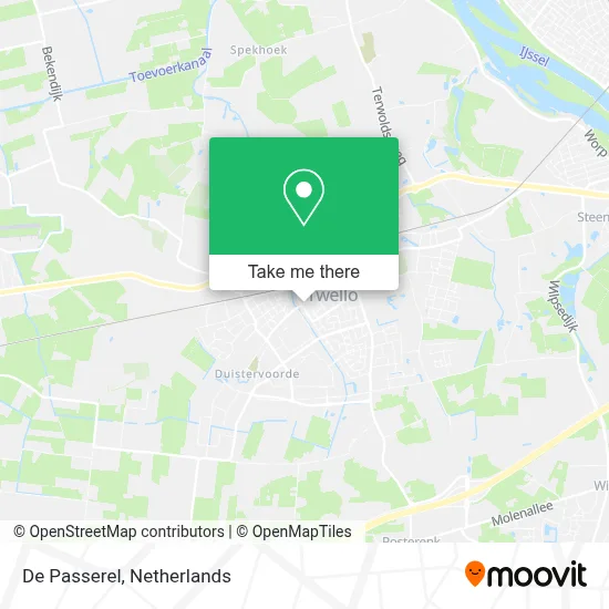 De Passerel map