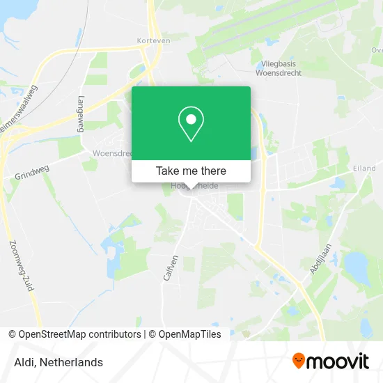 Aldi map