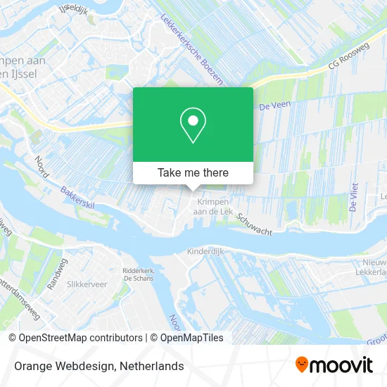 Orange Webdesign map