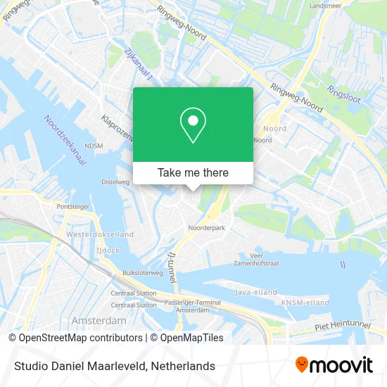 Studio Daniel Maarleveld map