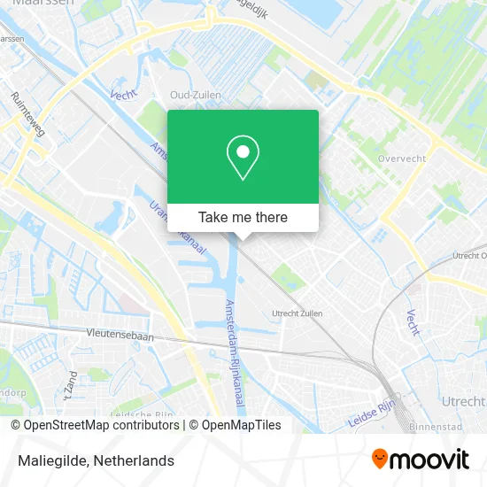Maliegilde map