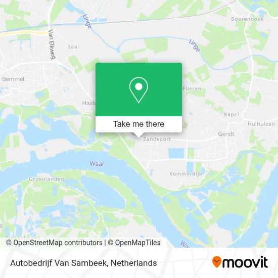Autobedrijf Van Sambeek Karte