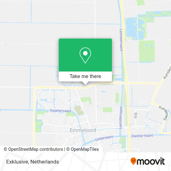 Exklusive map