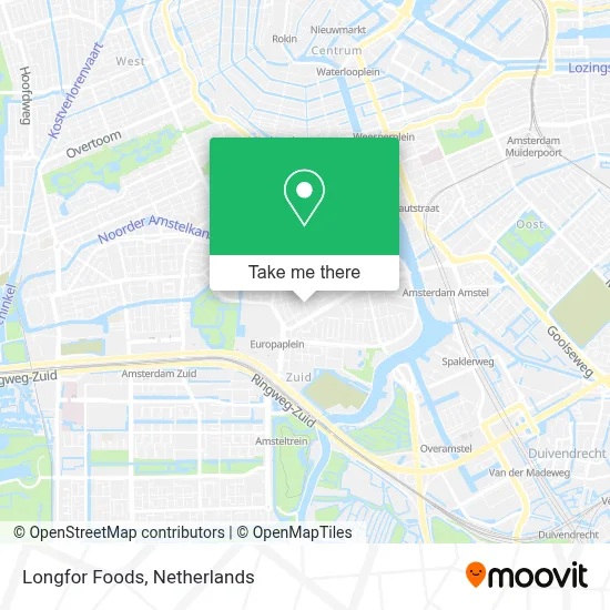Longfor Foods map