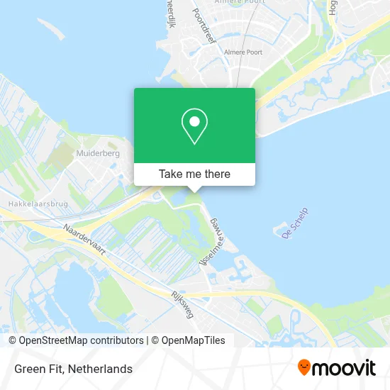 Green Fit map