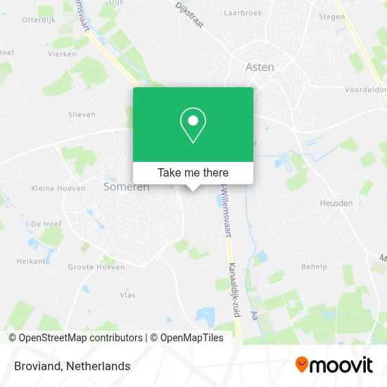 Broviand map