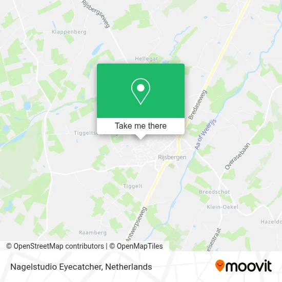 Nagelstudio Eyecatcher map