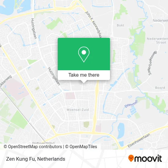 Zen Kung Fu map