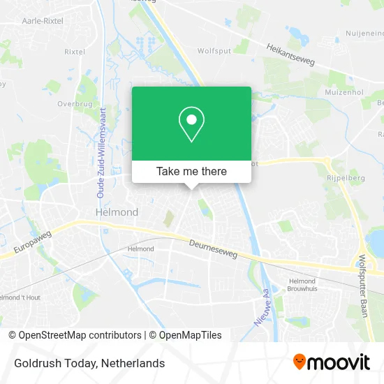 Goldrush Today map