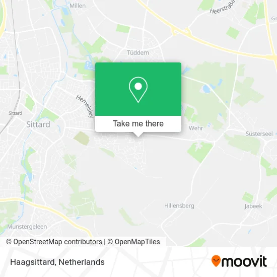 Haagsittard map