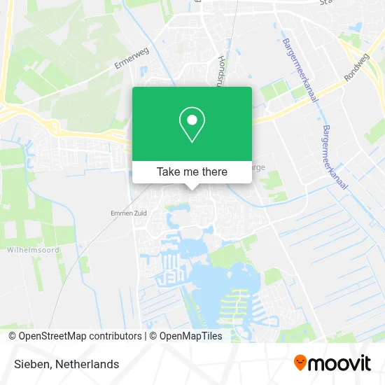 Sieben map