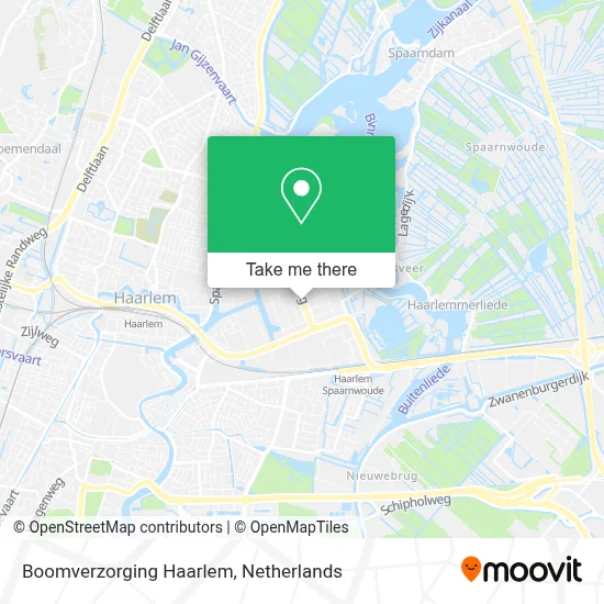 Boomverzorging Haarlem map