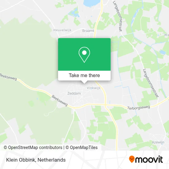 Klein Obbink map