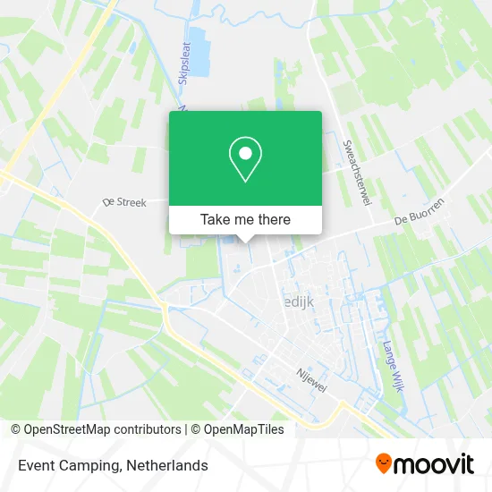 Event Camping map