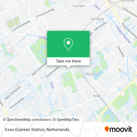 Esso Express Station map