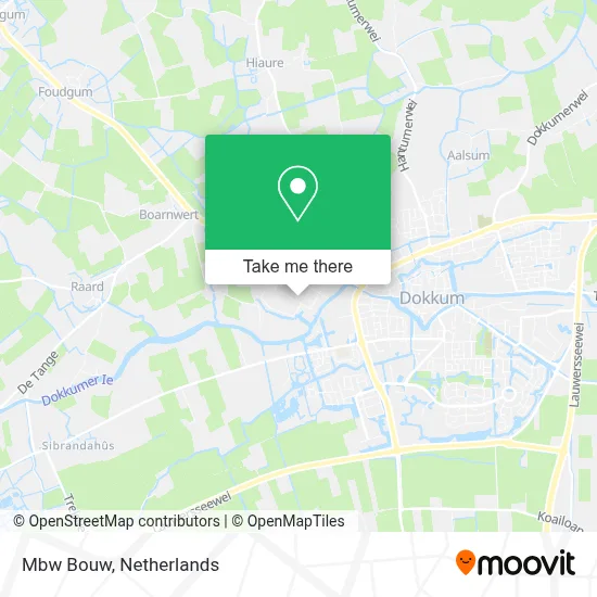 Mbw Bouw map