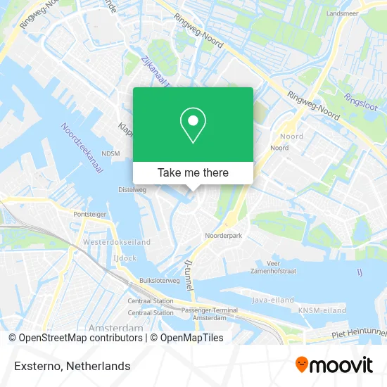 Exsterno map