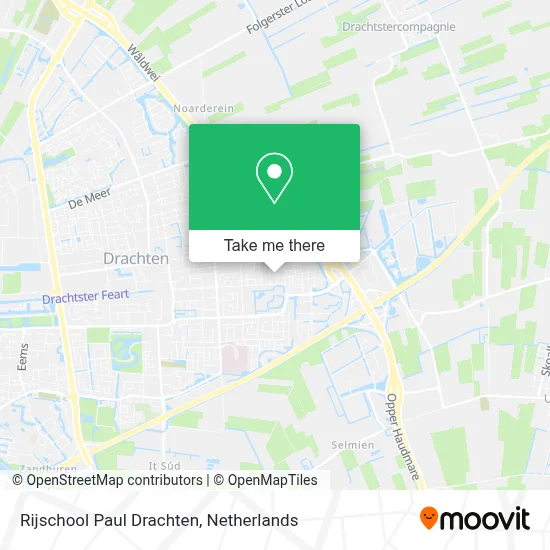 Rijschool Paul Drachten map