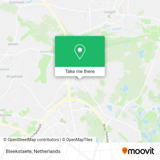 Bleekstaete map