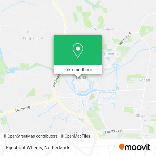 Rijschool Wheels Karte