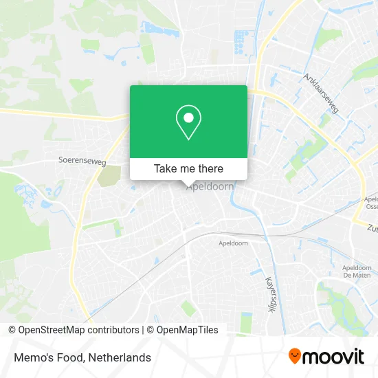 Memo's Food map