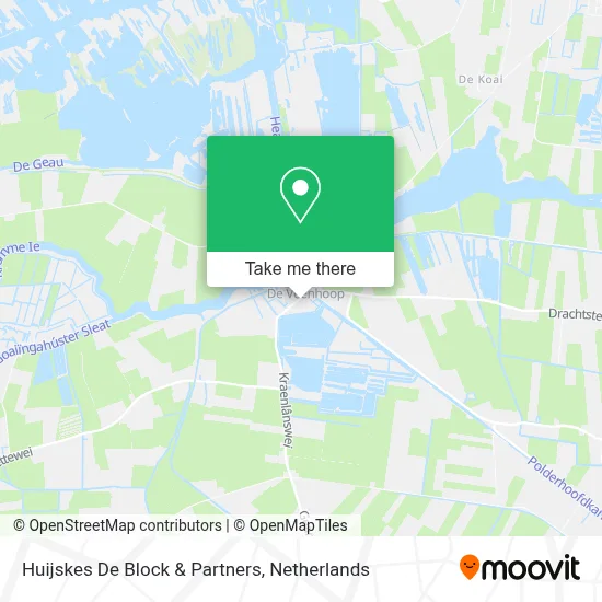 Huijskes De Block & Partners map