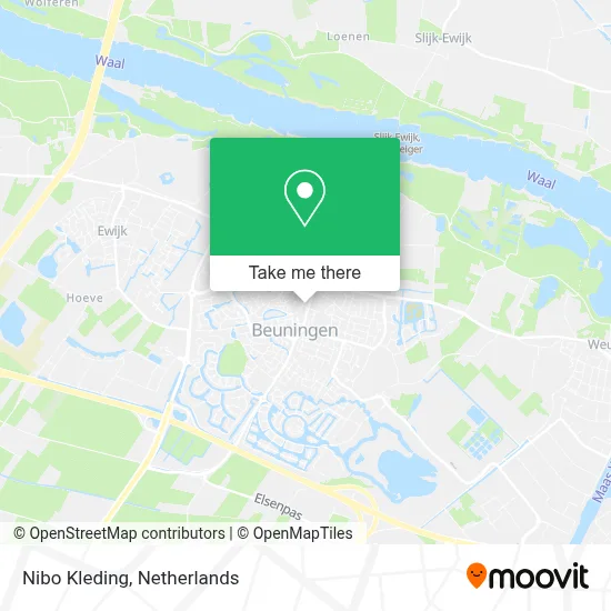 Nibo Kleding map