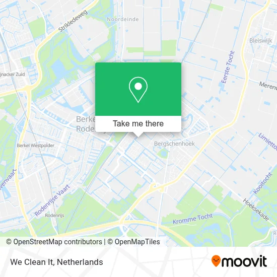 We Clean It map