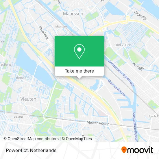 Power4ict map