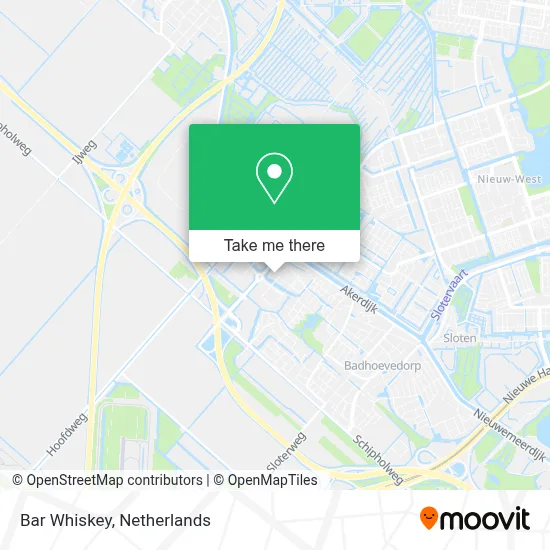 Bar Whiskey map
