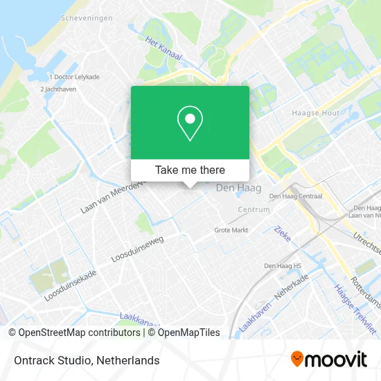 Ontrack Studio map