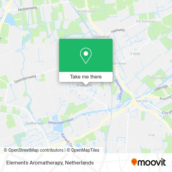 Elements Aromatherapy map