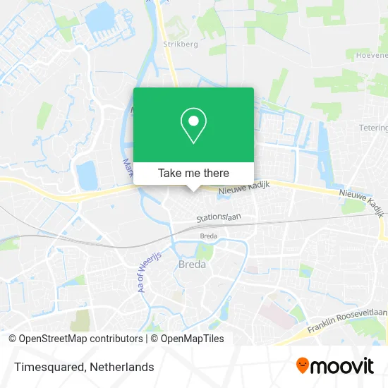 Timesquared map