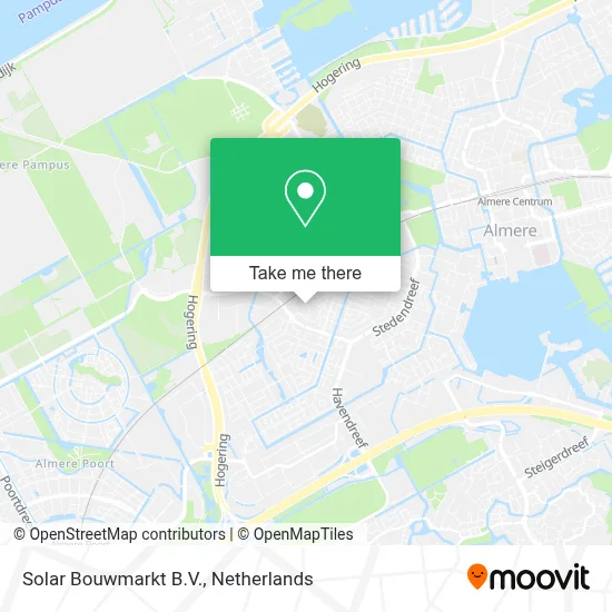 Solar Bouwmarkt B.V. map
