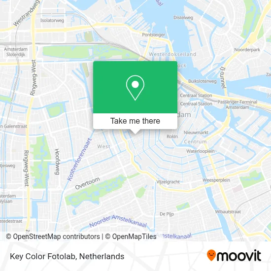 Key Color Fotolab map