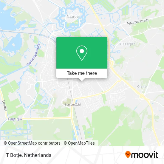T Botje map