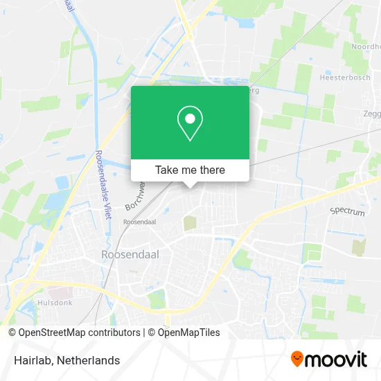 Hairlab map