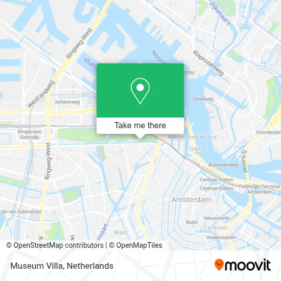 Museum Villa map