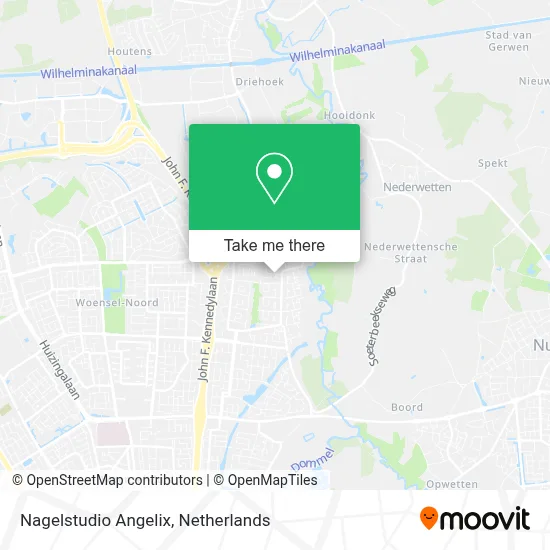 Nagelstudio Angelix map