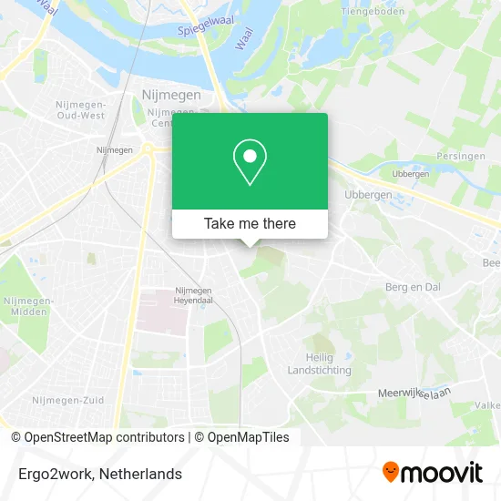 Ergo2work map