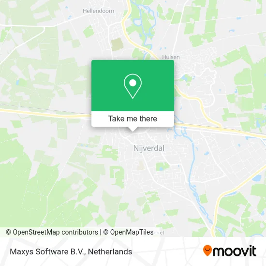 Maxys Software B.V. map