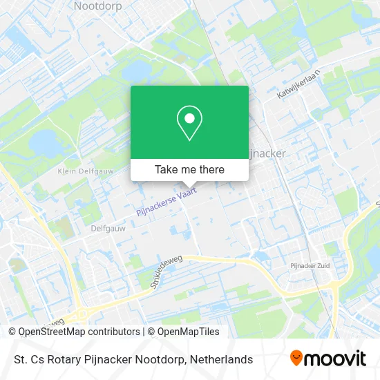 St. Cs Rotary Pijnacker Nootdorp map