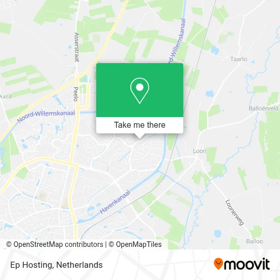 Ep Hosting map