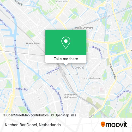 Kitchen Bar Danel map